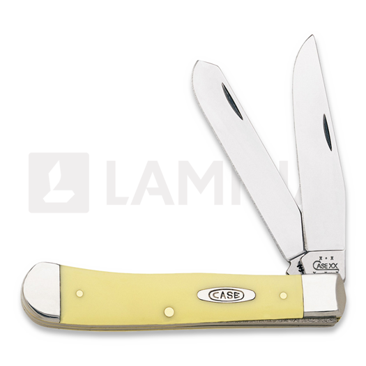 Case Cutlery Trapper Yellow pocket knife 00161