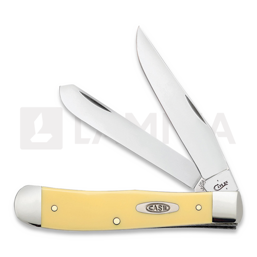Pocket knife Case Cutlery Trapper Yellow Synthetic 30114