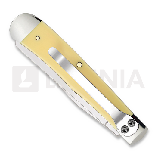 Pocket knife Case Cutlery Trapper Yellow Synthetic 30114