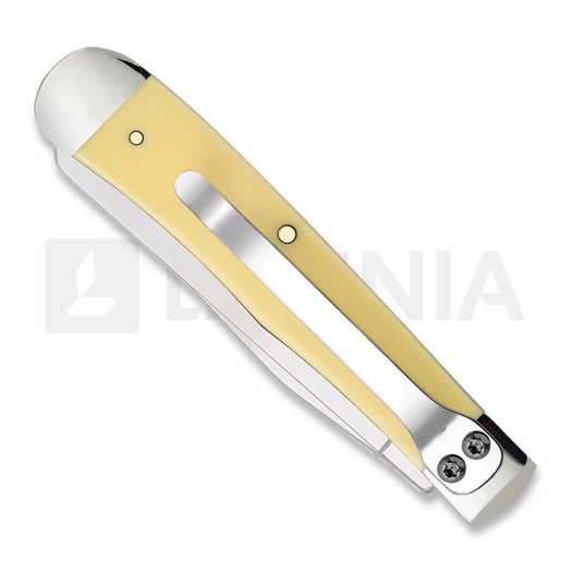 Pocket knife Case Cutlery Trapper Yellow Synthetic 81091