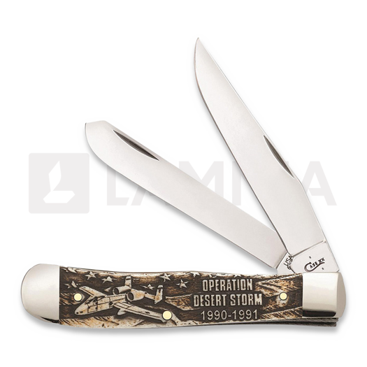 Pocket knife Case Cutlery War Series Trapper Desert St 22033