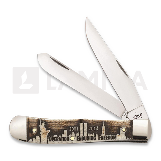 Pocket knife Case Cutlery War Series Trapper Enduring 22035