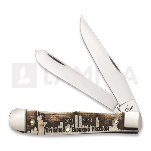 Pocket knife Case Cutlery War Series Trapper Enduring 22035
