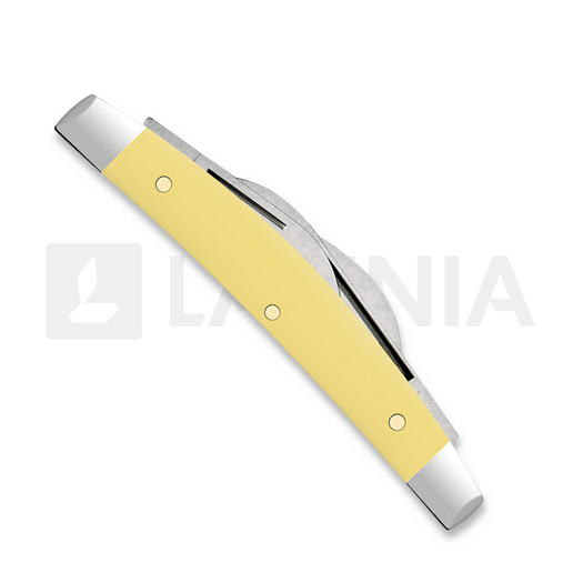 Case Cutlery Yellow Synthetic Smooth Small Congress pocket knife 81098