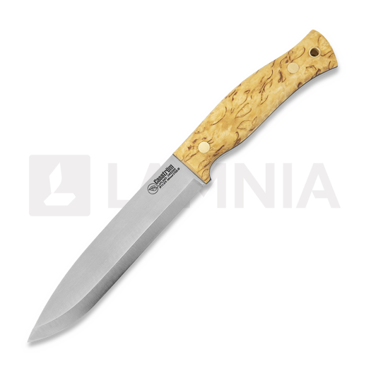 Casström No.14 SFK Curly Birch puukko, left 13404SFK-L