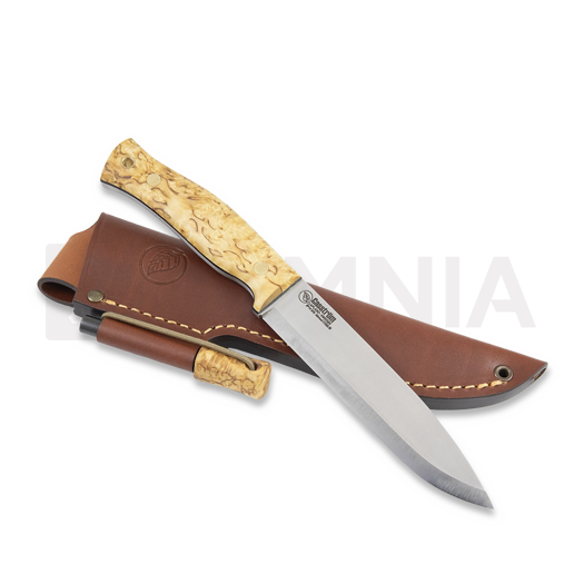 Casström No.14 SFK Curly birch with Fire striker peilis 13424