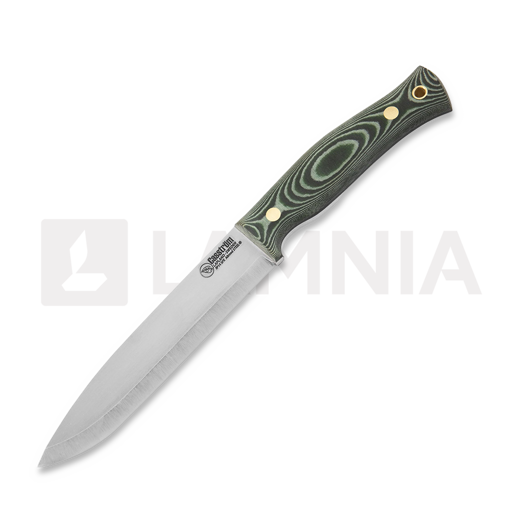 Casström No.14 SFK Green Micarta. left 칼 13403SFK-L