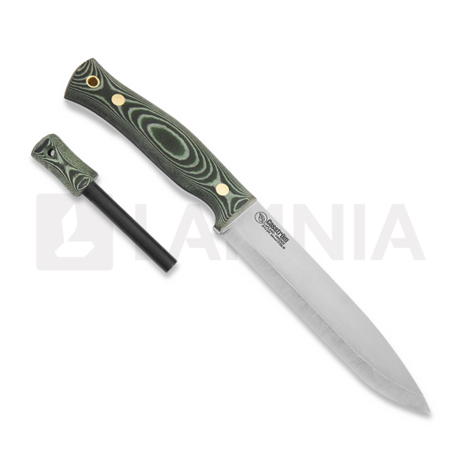 Casström No.14 SFK Green Micarta with Fire striker puukko 13423