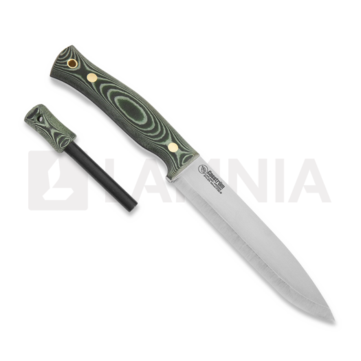 Faca Casström No.14 SFK Green Micarta with Fire striker 13423