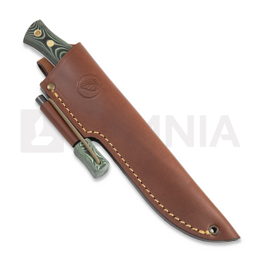 Casström No.14 SFK Green Micarta with Fire striker peilis 13423