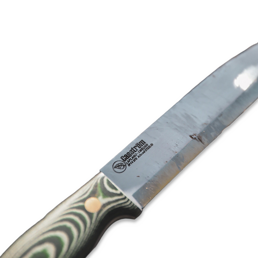 Casström No.14 SFK Green Micarta with Fire striker puukko 13423