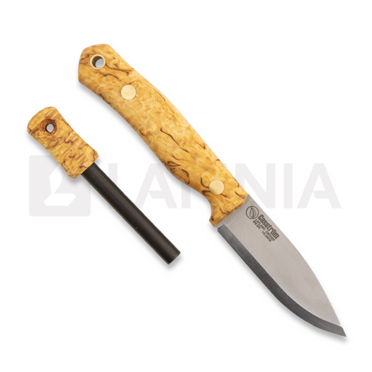 Casström No.8 SFK Curly Birch with firestriker puukko 12828