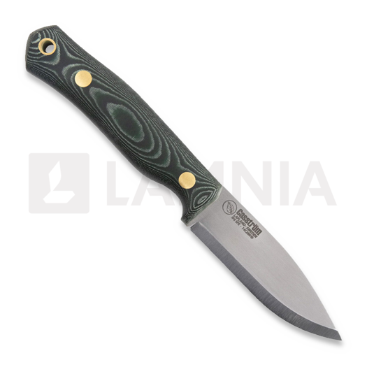 Casström No.8 SFK Green Micarta puukko 12807