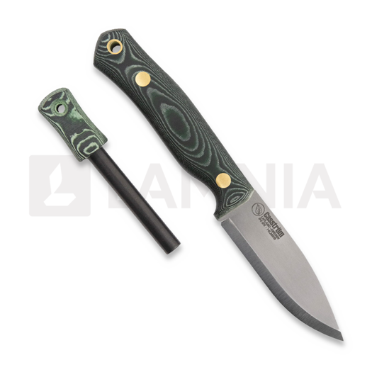 Casström No.8 SFK Green Micarta with firestriker kés 12827