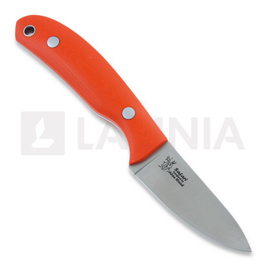 Faca Casstr&ouml;m Safari G-10, hollow grind, laranja 10630