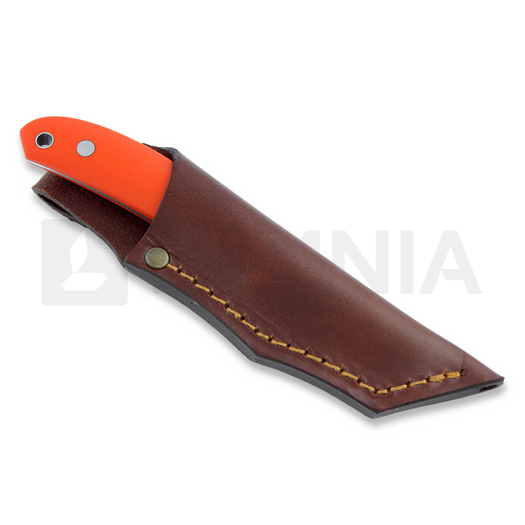 Faca Casstr&ouml;m Safari G-10, hollow grind, laranja 10630