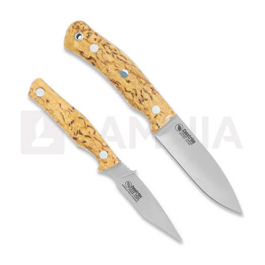 Ніж Casström Swedish Hunters Combo, Stabilised Curly Birch 14318