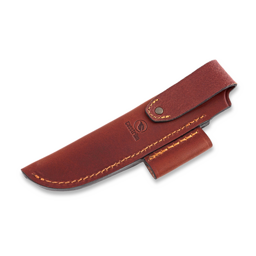 Fodero Casström Woodsman sheath firesteel holder, cognac 13031