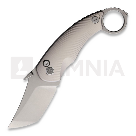 Cavol Kobra Buttonlock Karambit összecsukható kés, Lightwashed
