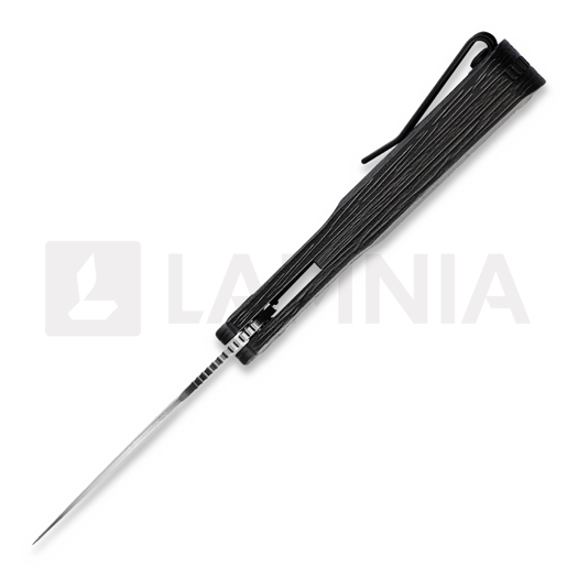 Сгъваем нож Cavol Mantis C09 Black Grooved Titanium