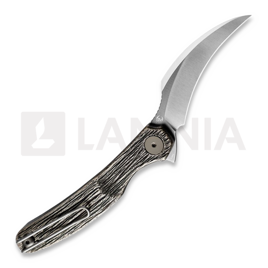 Couteau pliant Cavol Mantis C09 Bronze Grooved Titanium
