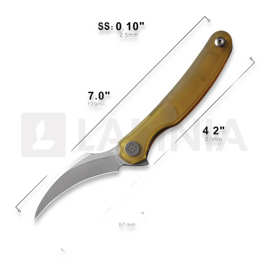 Coltello pieghevole Cavol Mantis C09 Ultem