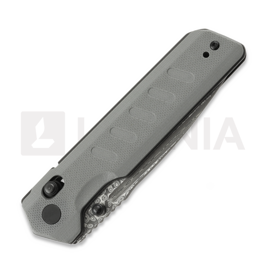 CH Knives Cupra-BL - Damascus - Titanium 折り畳みナイフ