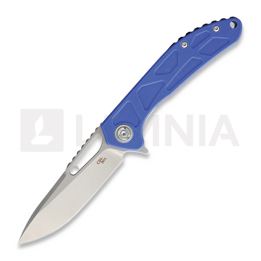 Navalha CH Knives Lightweight Geometric, azul