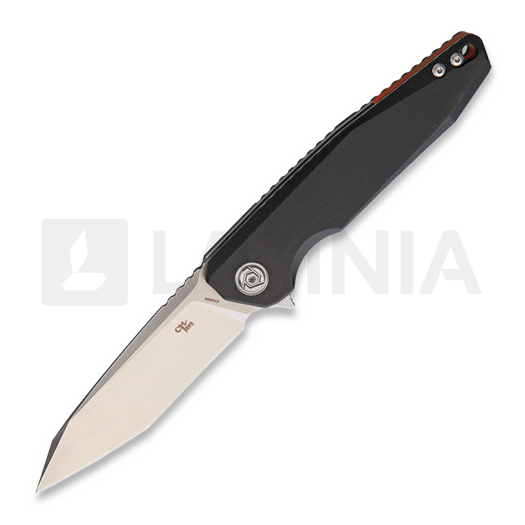 CH Knives Practical Tanto G10 折叠刀, 黑色