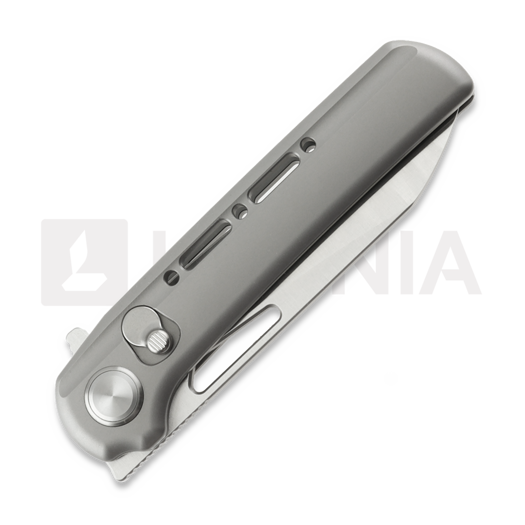 CH Knives Vexor - Damascus - Titanium 折り畳みナイフ