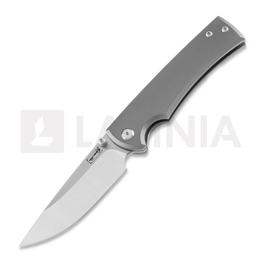 Chaves Knives 229 Liberation Drop Point Stonewash Titanium 접이식 나이프