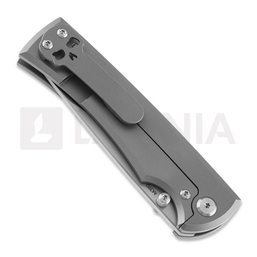 Liigendnuga Chaves Knives 229 Liberation Drop Point Stonewash Titanium