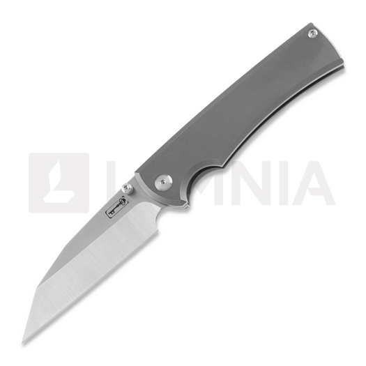 Nóż składany Chaves Knives 229 Sangre Wharncliffe Stonewash Titanium