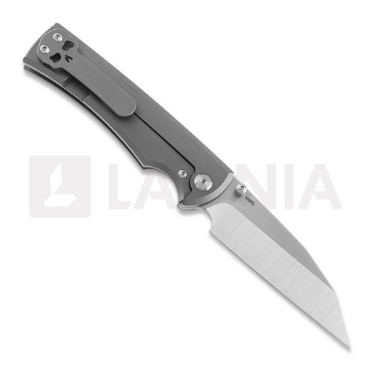 Chaves Knives 229 Sangre Wharncliffe Stonewash Titanium kääntöveitsi
