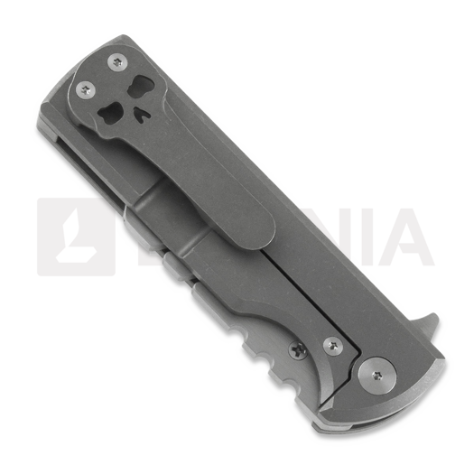 Chaves Knives CHUB Flipper folding knife, black G10