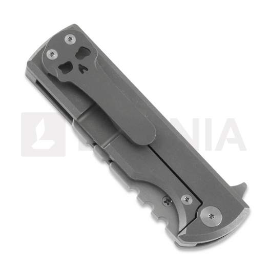 Chaves Knives CHUB Flipper folding knife, titanium