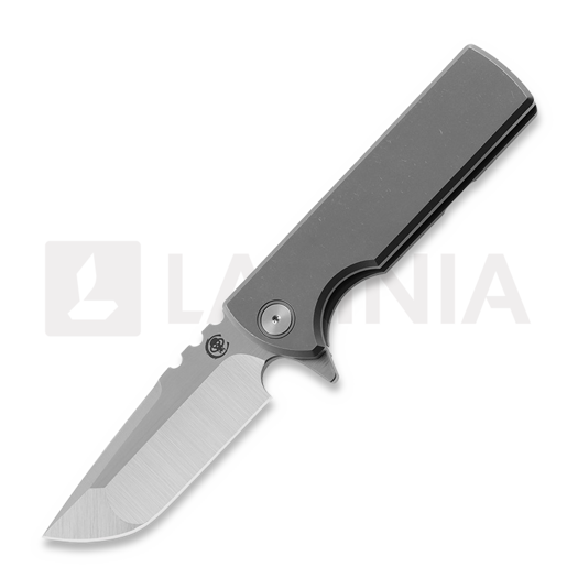 Coltello pieghevole Chaves Knives Integral T.A.K Drop Point, Stonewashed Ti, Satin