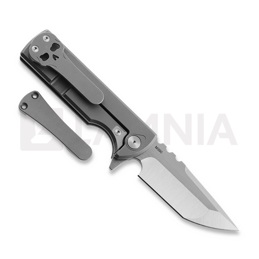 Chaves Knives Integral T.A.K Tanto sulankstomas peilis, Stonewashed Ti, Satin