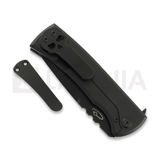 Chaves Knives Redencion 229 Kickstop Drop Point foldekniv, green micarta