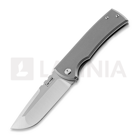 Couteau pliant Chaves Knives Redencion 229 Kickstop Titanium Drop Point