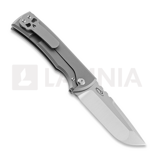 Chaves Knives Redencion 229 Kickstop Titanium Drop Point folding knife