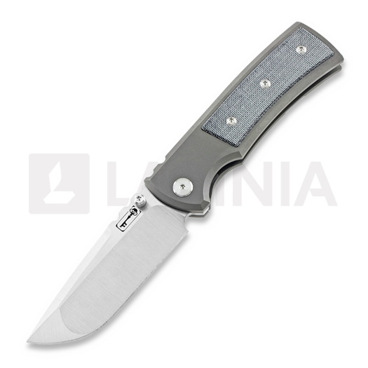 Chaves Knives Redencion Street Drop Point kääntöveitsi, micarta, musta