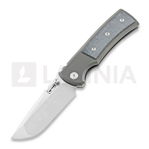 Складной нож Chaves Knives Redencion Street Drop Point, micarta, чёрный