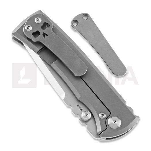 Chaves Knives Redencion Street Drop Point sulankstomas peilis, Ti Gen 4