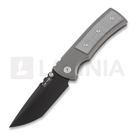Nóż składany Chaves Knives Redencion Tanto PVD, micarta, czarny