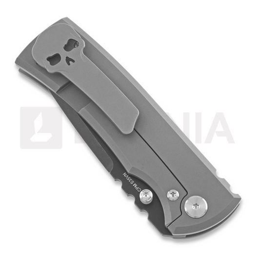 Chaves Knives Redencion Tanto PVD folding knife, micarta, black