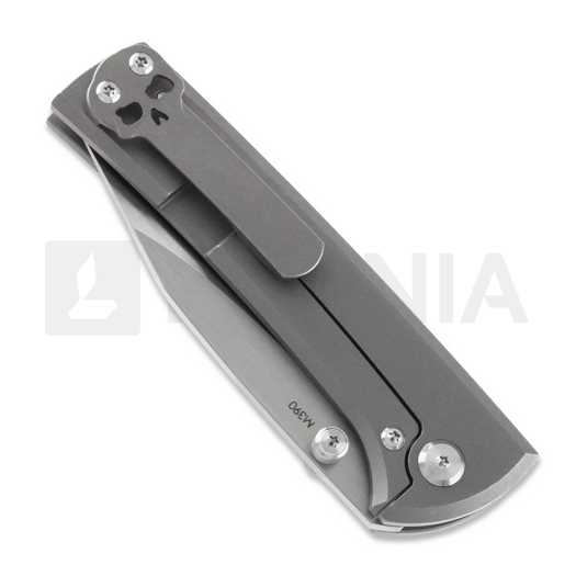 Chaves Knives Scapegoat Street Spear Point Titanium folding knife