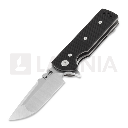 Liigendnuga Chaves Knives T.A.K, black G10, drop point