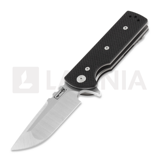Nóż składany Chaves Knives T.A.K, black G10, drop point