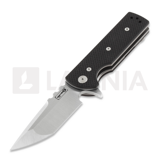 Nóż składany Chaves Knives T.A.K, black G10, tanto
